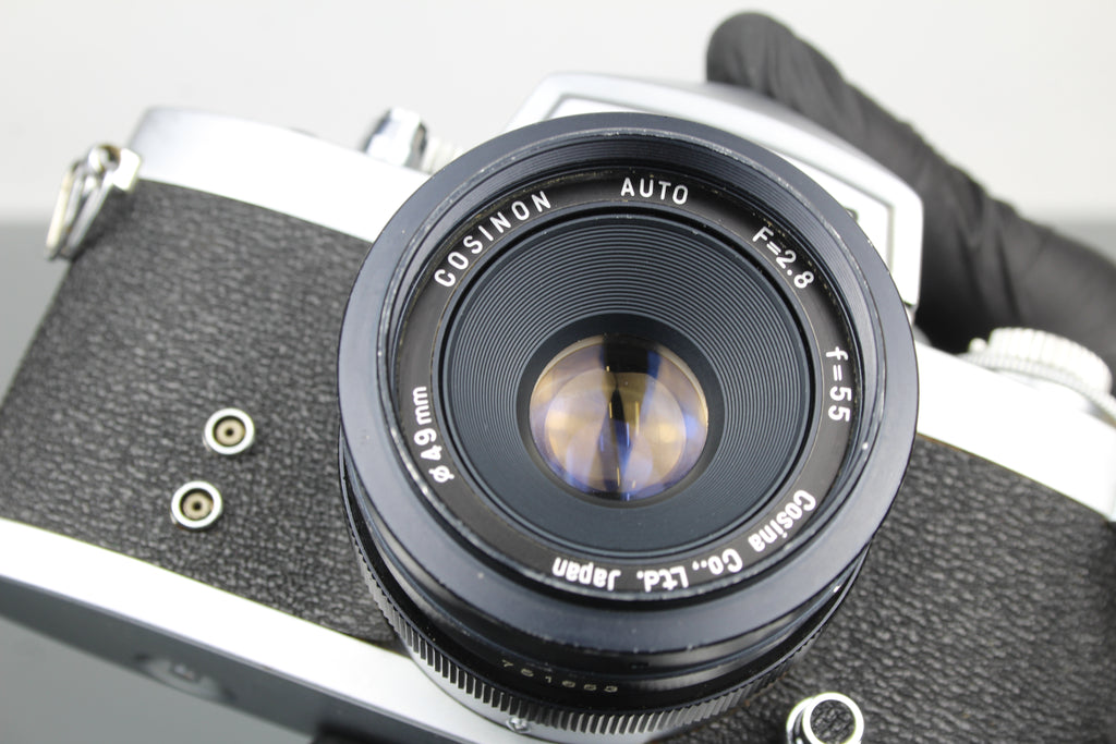 Soligor TM + Cosinon Auto 55mm f/2.8 Lens
