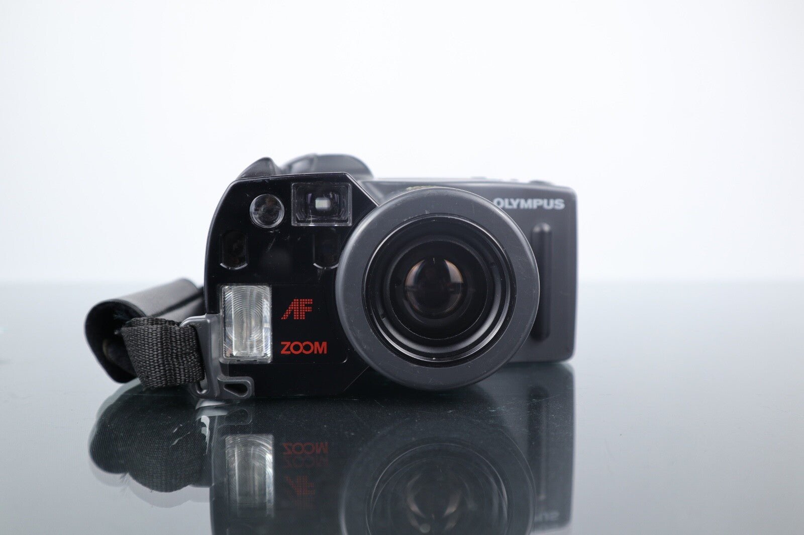 📷 Olympus AZ - 300 Superzoom | 35mm Point & Shoot Film Camera | Black - Dutch|Thrift