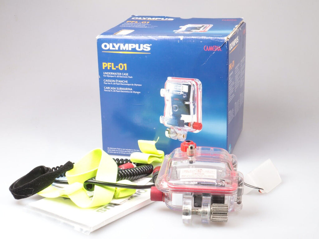 Olympus PFL - 01 | Electronic Flash | Water Proof Case For Olympus FL - 20 - Dutch|Thrift